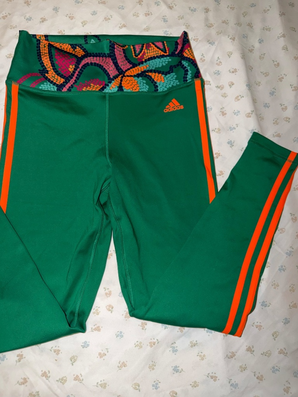 Adidas x Farm Rio Training Essentials 7/8 Leggings - Picture 2 of 6